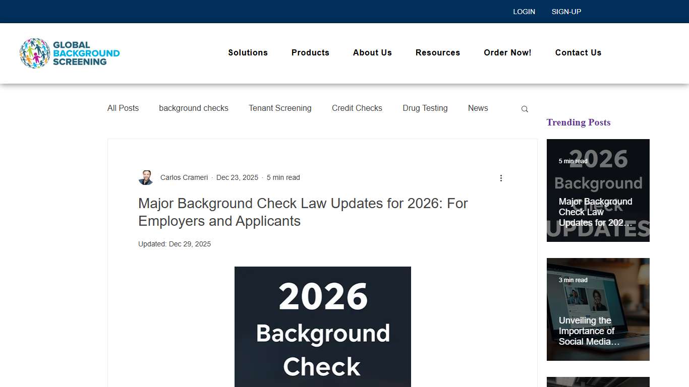 Background Check Laws Updates 2026 for Employers & Applicants