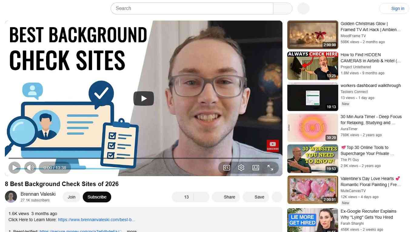 8 Best Background Check Sites of 2026 - YouTube